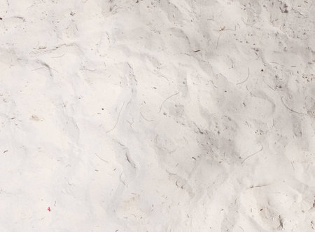 White beach sand as a backgroundの写真素材