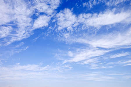 Blue sky as a background