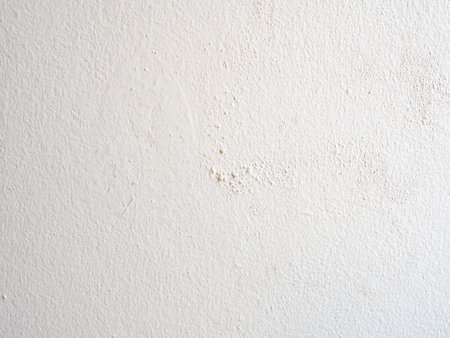 Old white wall texture backgroundの写真素材