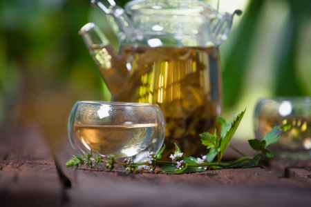 Green teaの写真素材