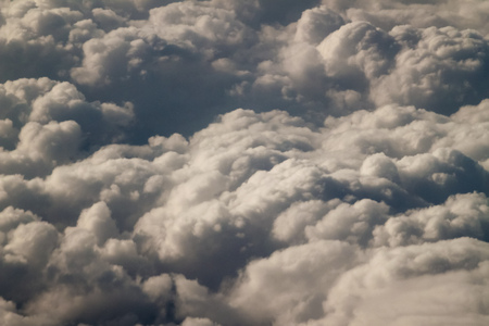 dramatic blue sky with clouds and sun raysの写真素材
