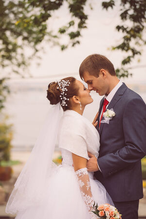 young family, the wedding, the  newlywedsの写真素材