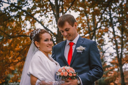 young family, the wedding, the  newlywedsの写真素材