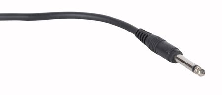 Picture of cord with a socket to to the concerto apparatus on a white background 