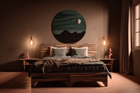 Bedroom design ideas, Modern and creative design ideas extraordinary and stylish minimalist bedroom. black modern. luxurious, oppulent, modern, luxe modern-baroque,の素材