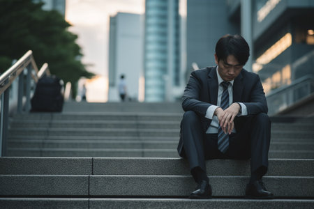 Unemployment, lack of jobs in the labor market, finding a suitable job, a shortage of vacancies, a social problem, unemployment, labor market, employment exchangeの素材