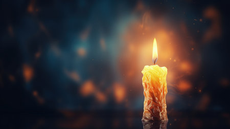 Happy Candlemas Day, celebrating the tradition, faith, and symbolism of candlelight in religious observance and festivity. Presentation of Jesus Christ Feast of the Purification of the Blessed Maryの素材