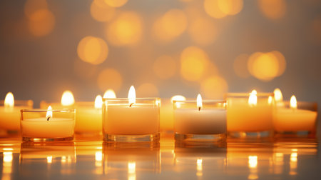 Happy Candlemas Day, celebrating the tradition, faith, and symbolism of candlelight in religious observance and festivity. Presentation of Jesus Christ Feast of the Purification of the Blessed Maryの素材