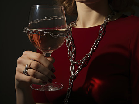 Alcohol dependence. recovery journey from alcohol dependence: hope, healing, and the path to sobriety for individuals struggling with addiction and their loved onesの素材