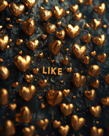 Performance, button featuring the text like, embodying the essence of approval and positivity, perfect for digital communication, social media, and online interactionsの素材