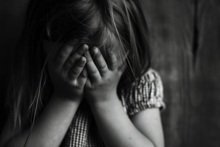 Coping with life's burdens: nuanced emotions of depression and stress, visual narratives that resonate with understanding and empathy.の素材