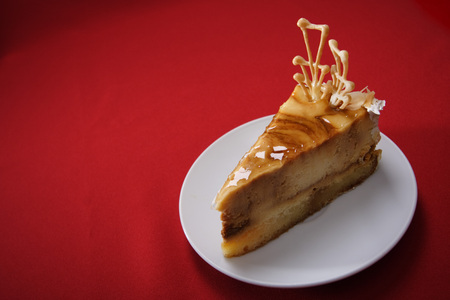 Caramel cheesecake