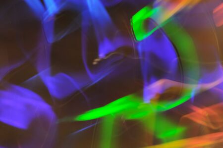 Spectrum colored light abstract.