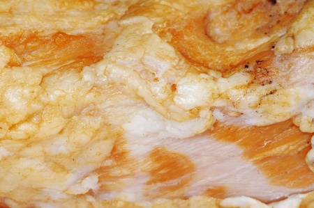 Big piece of smoked pork  Narrow depth of field の写真素材