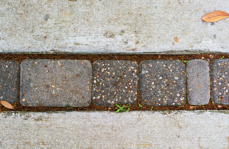 Close up of stone floor. Texture.の写真素材