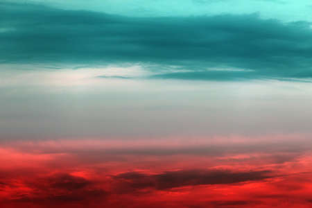 Beautiful skies in sunset time. Background.