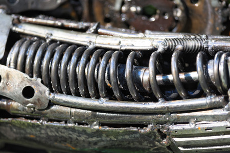 BANGKOK, THAILAND - AUGUST 31, 2016: Hunlek Korat - eco art exhibition in Siam Discovery. Open and free of charge exhibition on the street near big shopping mall in downtown of Bangkok.のeditorial素材