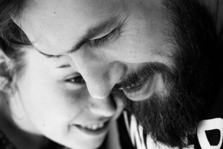 Tenderness between man and woman.のeditorial素材