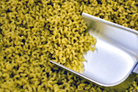 Macaroni witty in storesの写真素材