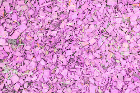 Texture colored wood chips for landscapingの写真素材