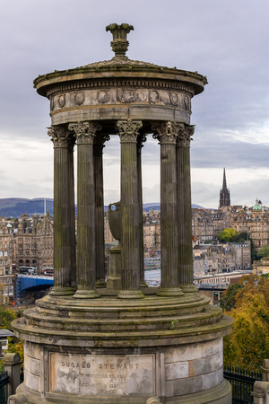 Greek monument at Calton Hill.の写真素材