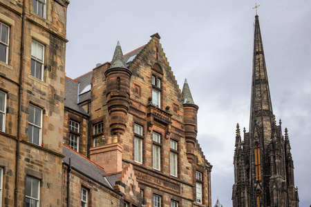 Royal Mile Old Town Edinburgh,Scotland