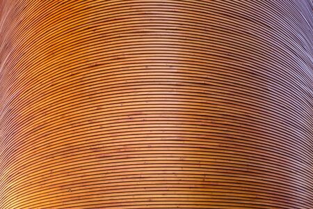 Wooden modern wall texture at Helsinki, Findland.の写真素材