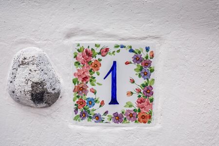 Stromboli, Italy - October 01 2017: House number one on the famous island of Stromboli. The volcano...