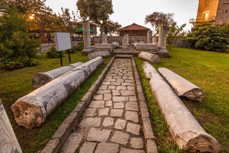 The church of Hagia Sophia in Trabzon, Turkey. Trabzon, Turkey - October 02 2020.のeditorial素材