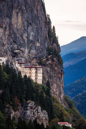 Sumela Monastery is a Greek Orthodox monastery