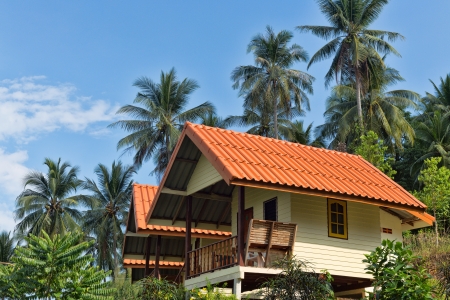 bungalow resort in jungle, Koh Cang, Thailandのeditorial素材