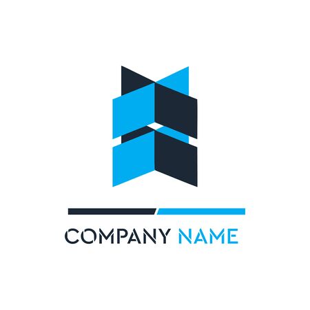 Real Estate , Property and Construction Logo design for business corporate sign . Vector Logo .のイラスト素材