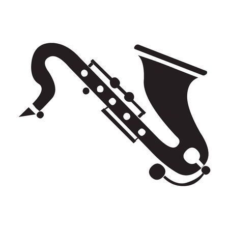 Trumpet icon Vector Illustration on the white background.のイラスト素材