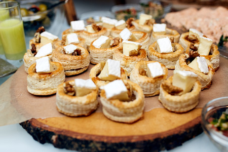 Beautiful photo of cookies with nuts and cheese