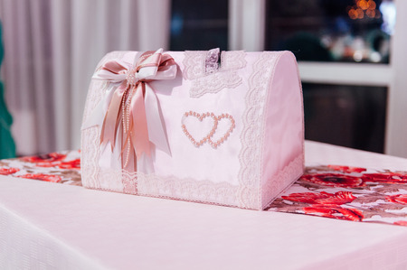 table set for wedding or another catered event dinner ceremonyの写真素材