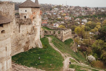 medieval castle fortress. Ukraine.