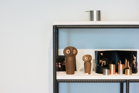 Stylish apartments in Scandinavian styleの写真素材