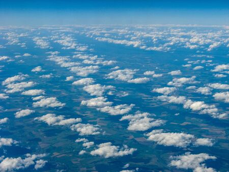 flight From Chelyabinsk to Moscow. Outside view of airplane on the airportの写真素材