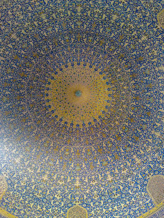 Isfahan, Iran, Sheikh Lotfollah Mosque at Naqhsh-e Jahan Square in Isfahan (Esfahan), Iran.Beautiful...