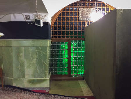Samarra,  Iraq, 06 09 2019: The place of absence of Imam Zaman in Samarra. The last place of Imam Mahdi's presence.のeditorial素材