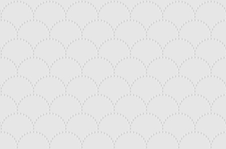 The effect of embossed patterns of dots on white cardboard.のイラスト素材