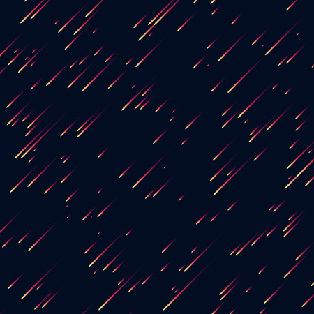 Background from falling stars. Falling lights. Vector illustrationのイラスト素材