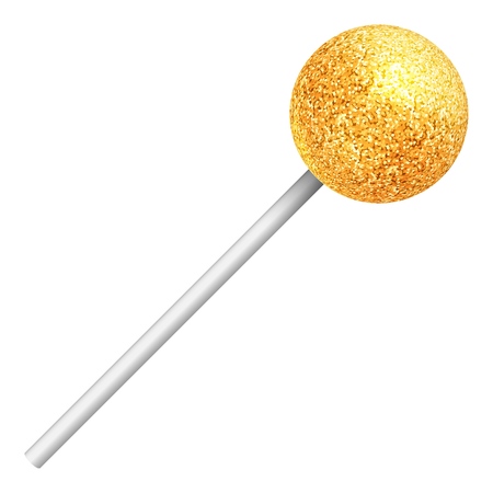 Round sweet lollipop. Realistic illustration of a candy.のイラスト素材