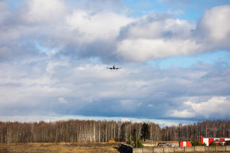 Aeroflot Airbus A320 Registration VP-BET. Plane take off or landing in Sheremetyevo International Airport. Air Transport. Tourism and travel concept. MOSCOW REGION, RUSSIA - OCTOBER 28, 2019のeditorial素材