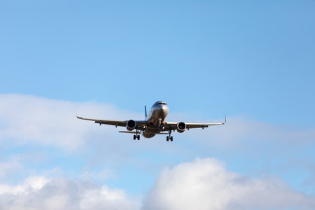 Aeroflot Airbus A320 Registration VP-BET. Plane take off or landing in Sheremetyevo International Airport. Air Transport. Tourism and travel concept. MOSCOW REGION, RUSSIA - OCTOBER 28, 2019のeditorial素材