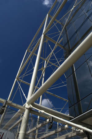 lines 2 - shapes, lines and reflections in Nuova Fiera di Roma, Roma