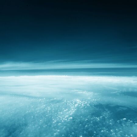 blue canvas of sky background texture