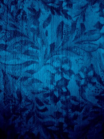 blue watercolor patterned background textureの写真素材