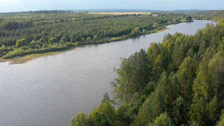Beautiful view of open water. Nice view of the lake.
