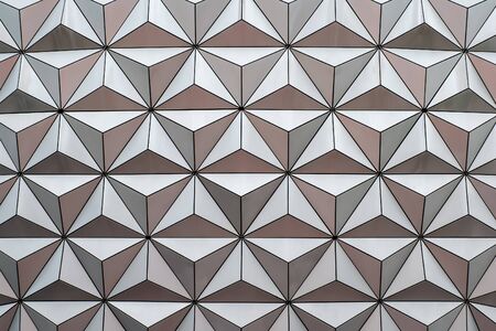 Abstract background made from trianglesの写真素材